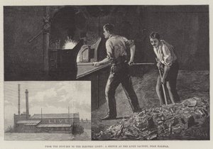 From the Dust-Bin to the Electric Light, a Sketch at the Livet Factory, near Halifax by Julius Mandes Price